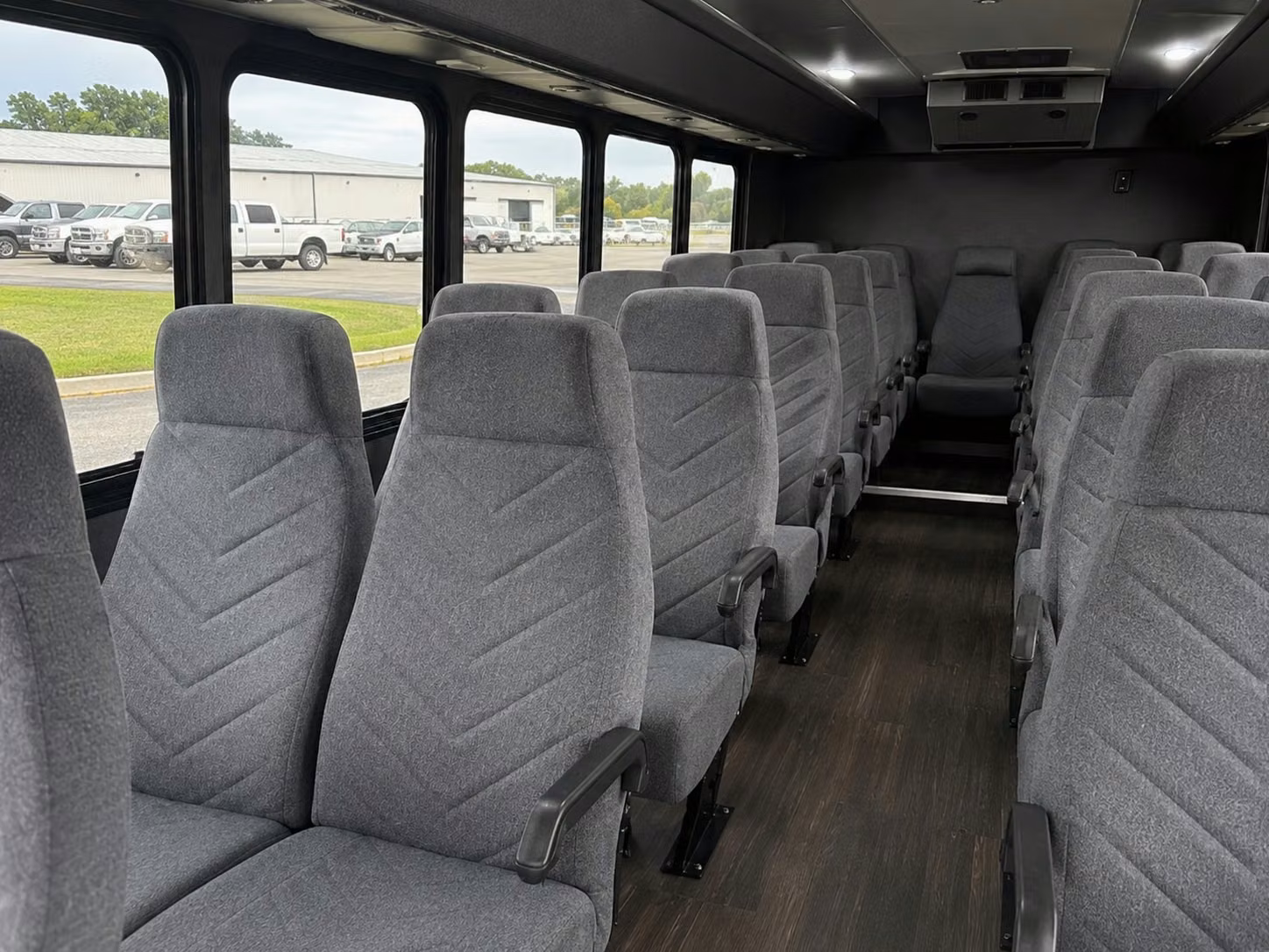 20 passenger minibus inside
