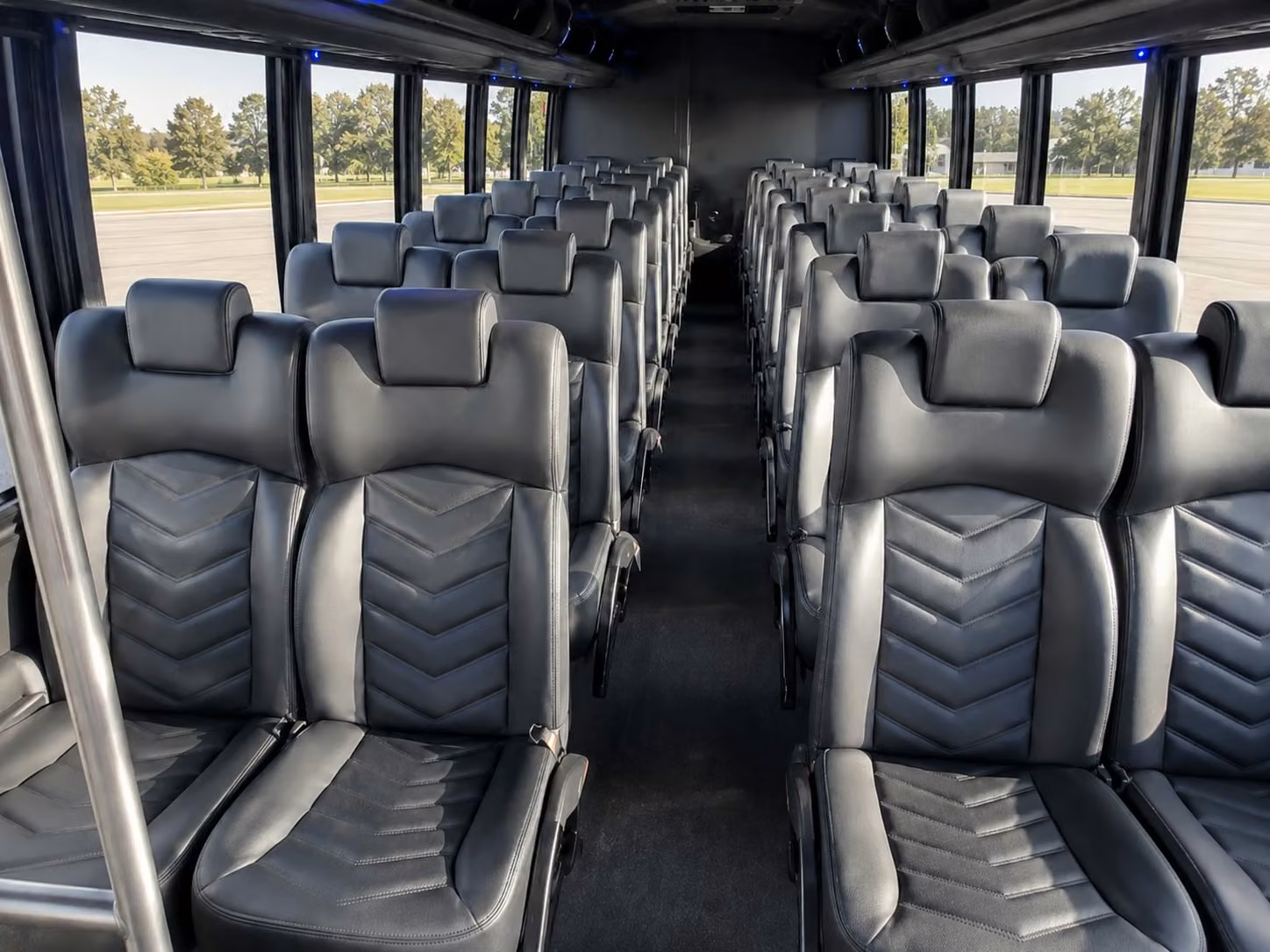 20 passenger minibus interior