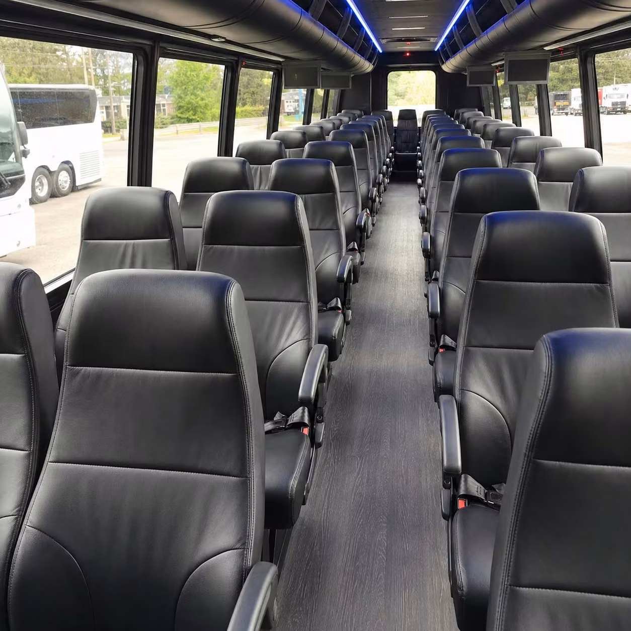 30 passenger minibus inside
