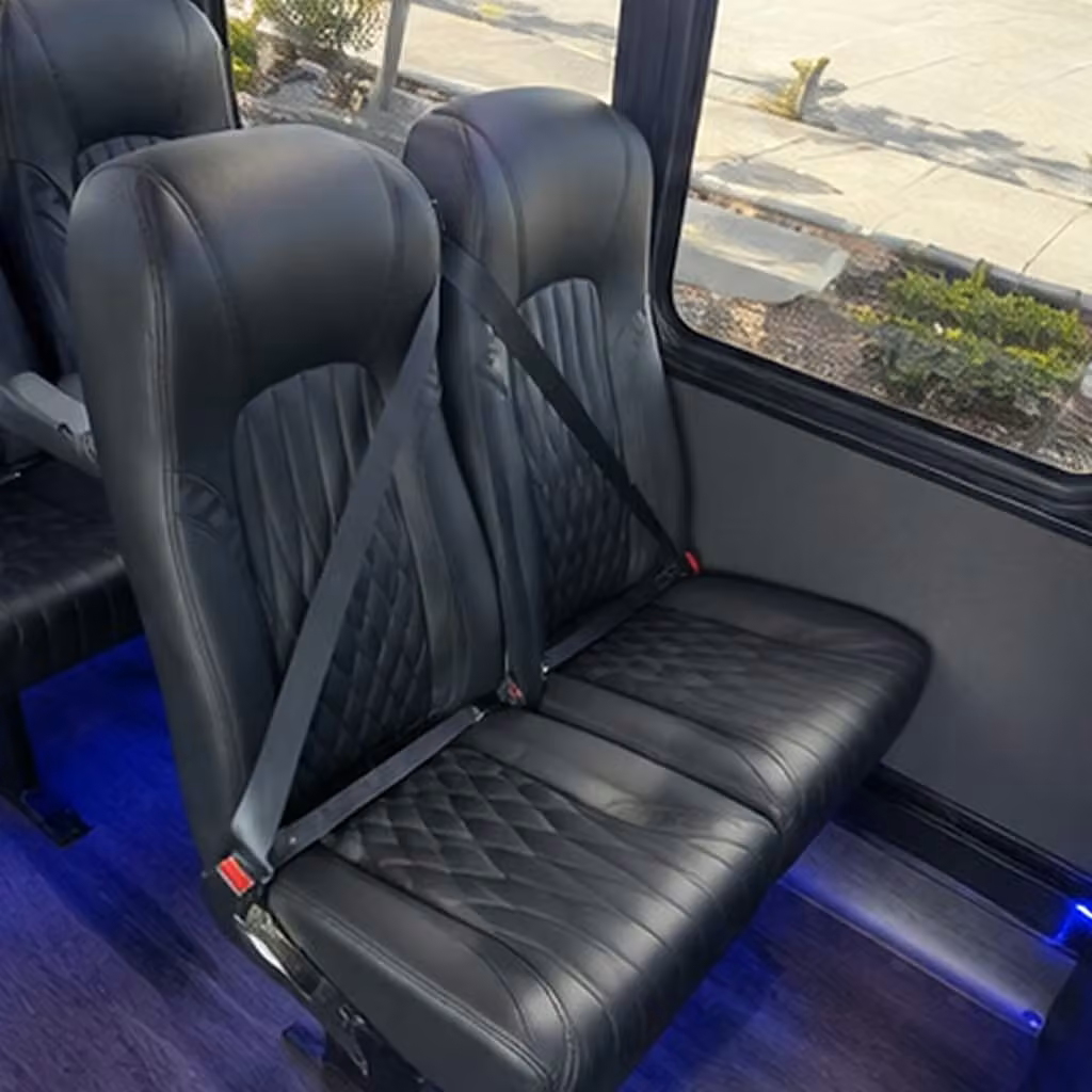 35 passenger minibus inside