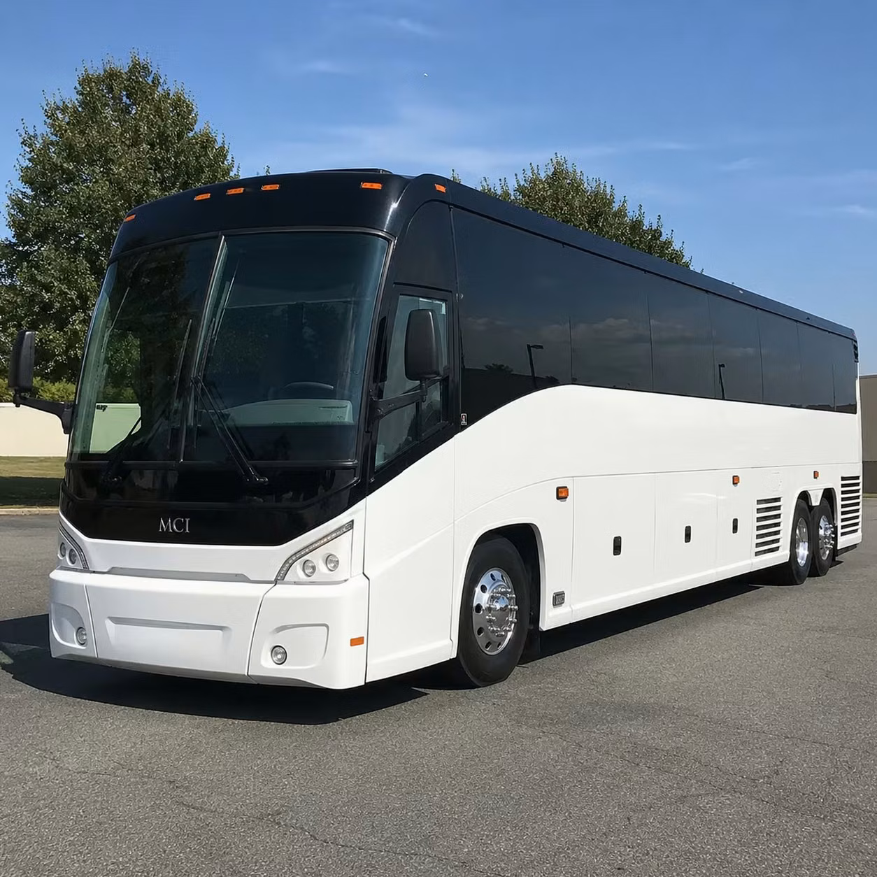 56 passenger charter bus