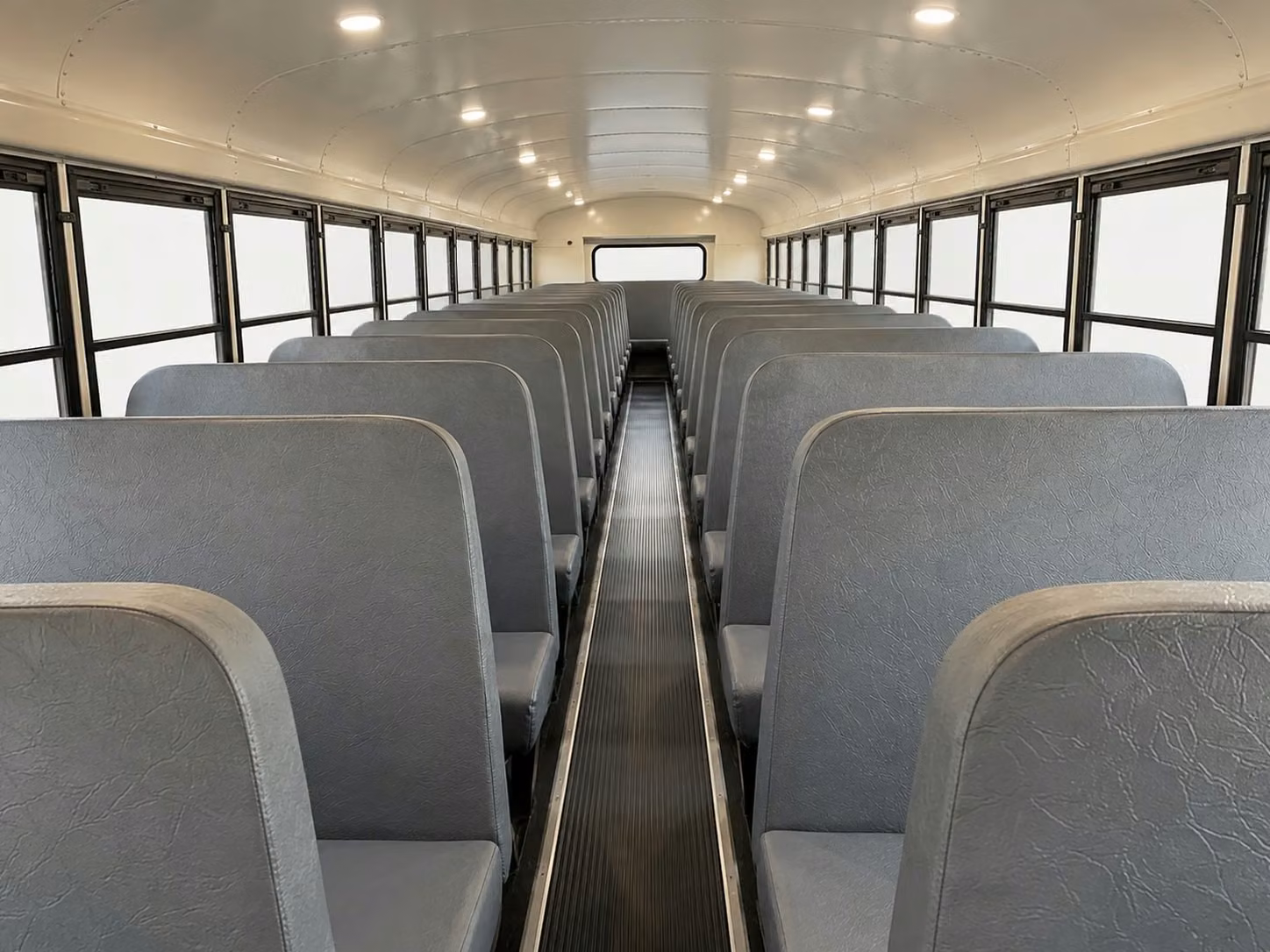 school bus interior