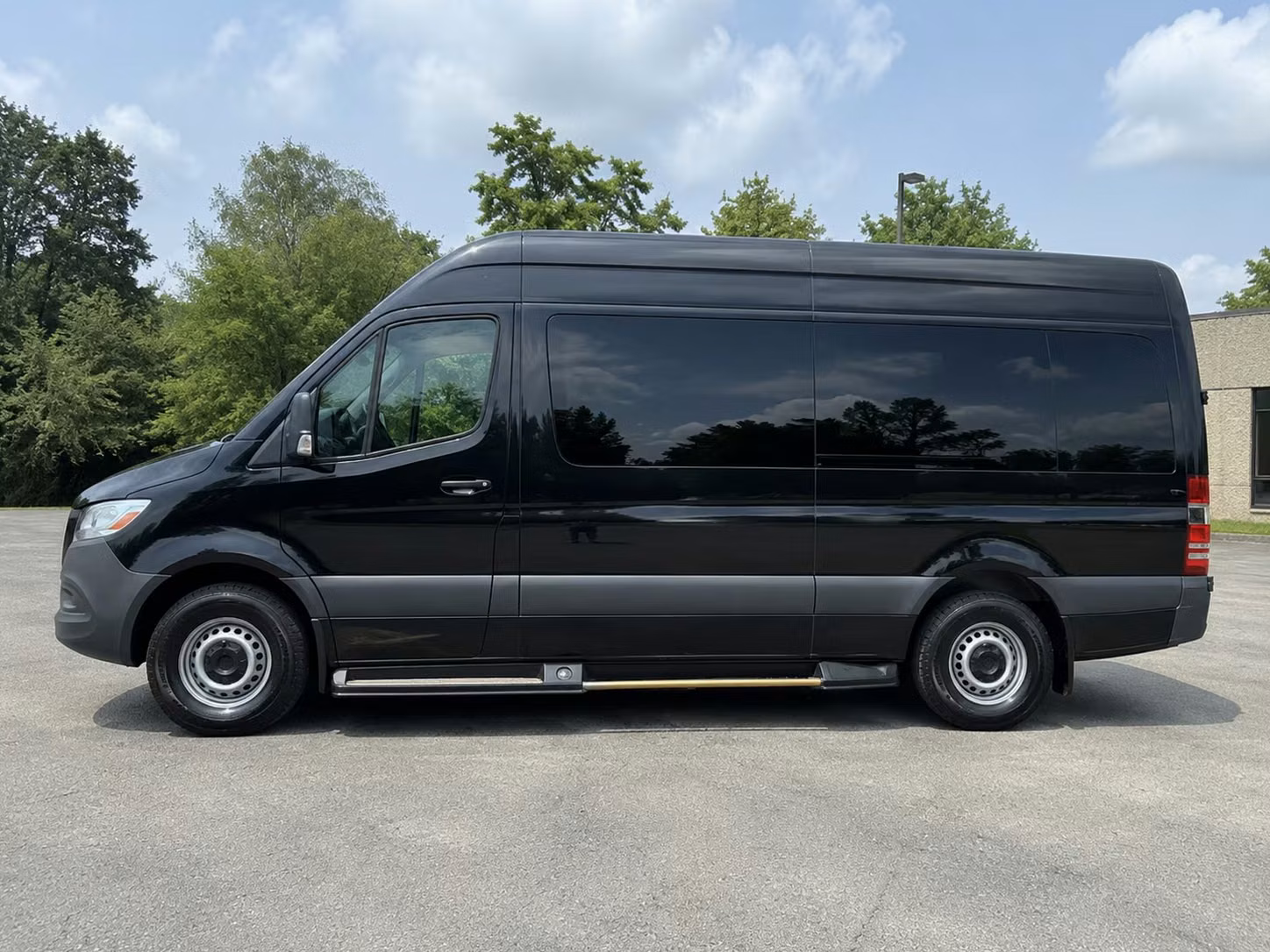 sprinter van with driver